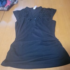 No boundaries lace shirt